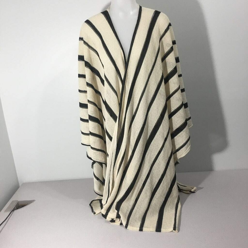 Torrid Poncho Cardigan Striped One Size